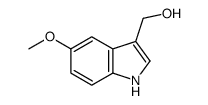 (5-METHOXY-1H-INDOL-3-YL)-METHANOL structure