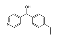 4-Pyridinemethanol,alpha-(4-ethylphenyl)-(9CI) Structure