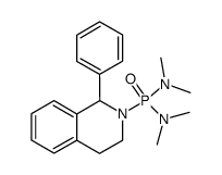 2-bis(dimethylamino)phosphinoyl-1-phenyl-1,2,3,4-tetrahydroisoquinoline Structure