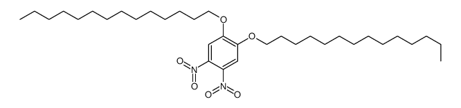 1,2-dinitro-4,5-di(tetradecoxy)benzene结构式