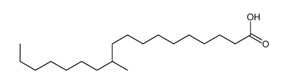 11-methyloctadecanoic acid结构式