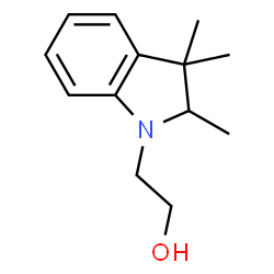 1-Indolineethanol,2,3,3-trimethyl-(8CI)结构式