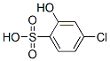 4-Chloro-2-phenolsulfonic acid structure
