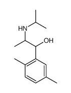 Benzenemethanol, 2,5-dimethyl-alpha-[1-[(1-methylethyl)amino]ethyl]- (9CI)结构式