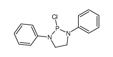 2-chloro-1,3-diphenyl-1,3,2-diazaphospholidine Structure