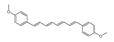 1-methoxy-4-[8-(4-methoxyphenyl)octa-1,3,5,7-tetraenyl]benzene结构式