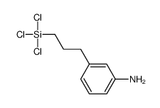 3-(3-trichlorosilylpropyl)aniline结构式