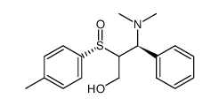 3-(dimethylamino)-2-[(4-methylphenyl)sulfinyl]-3-phenyl-1-propanol Structure