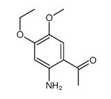 1-(2-AMINO-4-ETHOXY-5-METHOXYPHENYL)-ETHANONE picture