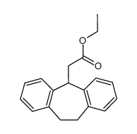 ethyl 10,11-dihydro-5H-dibenzo[a,d]cycloheptene-5-acetate Structure