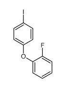 1-fluoro-2-(4-iodophenoxy)-benzene结构式