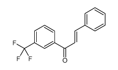 (2E)-3-Phenyl-1-[3-(trifluoromethyl)phenyl]-2-propen-1-one Structure