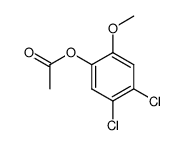 4,5-Dichloroguaiacol acetate结构式