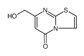 5H-Thiazolo[3,2-a]pyrimidin-5-one, 7-(hydroxymethyl) Structure