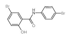 Benzamide,5-bromo-N-(4-bromophenyl)-2-hydroxy- Structure