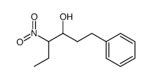 4-nitro-1-phenylhexan-3-ol结构式