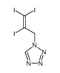 1-(2',3',3'-triiodoallyl)tetrazole结构式