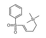 4-(benzenesulfonyl)but-3-enyl-trimethylsilane Structure