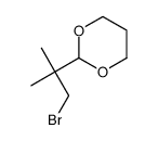 2-(1-bromo-2-methylpropan-2-yl)-1,3-dioxane结构式