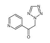 1-pyridin-3-yl-2-(tetrazol-2-yl)ethanone Structure