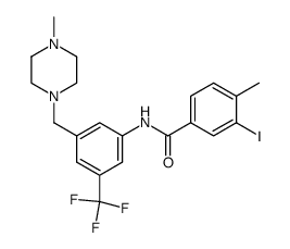 3-iodo-4-methyl-N-(3-((4-methylpiperazin-1-yl)methyl)-5-(trifluoromethyl)phenyl)benzamide Structure