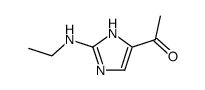 Ethanone, 1-[2-(ethylamino)-1H-imidazol-4-yl]- (9CI) Structure