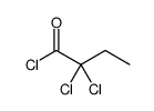 Butanoyl chloride, 2,2-dichloro Structure