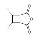 3-Oxabicyclo[3.2.0]heptane-2,4-dione,6,7-dichloro-结构式