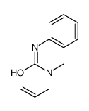 1-methyl-3-phenyl-1-prop-2-enylurea Structure