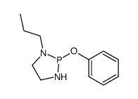 2-phenoxy-1-propyl-1,3,2-diazaphospholidine Structure