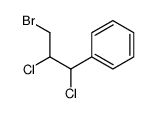 (3-bromo-1,2-dichloropropyl)benzene Structure