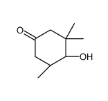 (4S,5S)-4-hydroxy-3,3,5-trimethylcyclohexan-1-one结构式