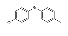 1-methoxy-4-(4-methylphenyl)selanylbenzene结构式