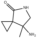 7-AMINO-7-METHYL-5-AZASPIRO[2.4]HEPTAN-4-ONE HYDROCHLORIDE Structure