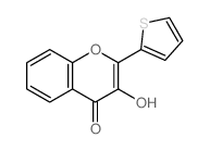 4H-1-Benzopyran-4-one,3-hydroxy-2-(2-thienyl)- picture