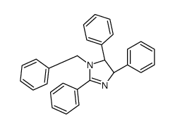 (4S,5S)-1-benzyl-2,4,5-triphenyl-4,5-dihydroimidazole结构式