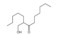 6-(hydroxymethyl)tridecan-7-one结构式