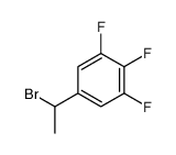 5-(1-bromoethyl)-1,2,3-trifluorobenzene结构式