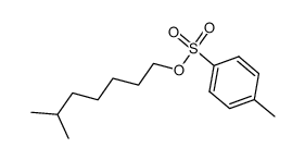 6-methylheptyl 4-methylbenzenesulfonate结构式