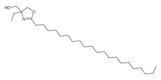 4-ethyl-2-henicosyl-4,5-dihydrooxazole-4-methanol structure