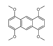 1,4,5,8-tetramethoxyanthracene结构式