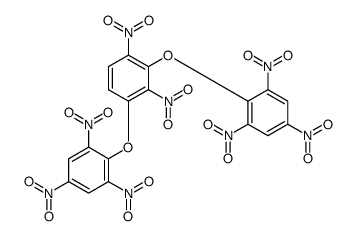 dinitro-1,3-bis(2,4,6-trinitrophenoxy)benzene Structure