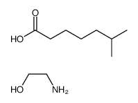 isooctanoic acid, compound with 2-aminoethanol (1:1)结构式