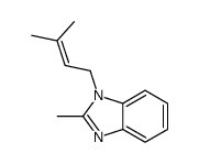 1H-Benzimidazole,2-methyl-1-(3-methyl-2-butenyl)-(9CI) picture