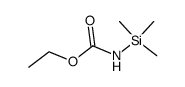 ethyl N-trimethylsilylcarbamate结构式