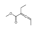 methyl 2-ethylpenta-2,3-dienoate Structure