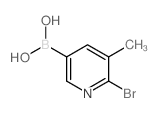 6-溴-5-甲基吡啶-3-硼酸图片