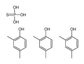 2,4-dimethylphenol,trihydroxy(sulfanylidene)-λ5-phosphane Structure