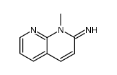 1,2-dihydro-2-imino-1-methyl-1,8-naphthyridine Structure