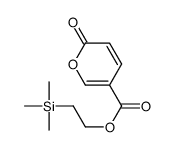 2-trimethylsilylethyl 6-oxopyran-3-carboxylate结构式